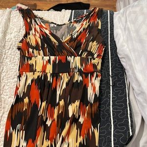 women’s multi color dress